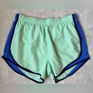 Nike Mint Green Tempo Shorts Brief Lined Women Size Medium